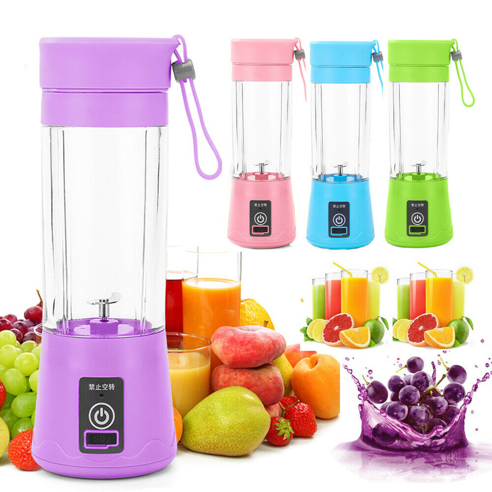 Portable & Rechargeable Electric Juicer Blender